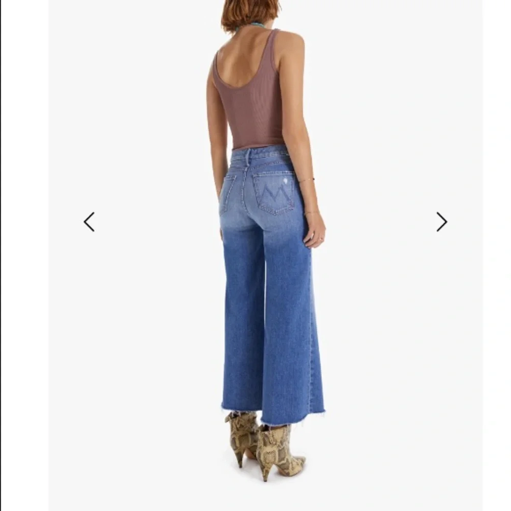 MOTHER The Pixie Roller Ankle Fray Jeans - Picture 2 of 5